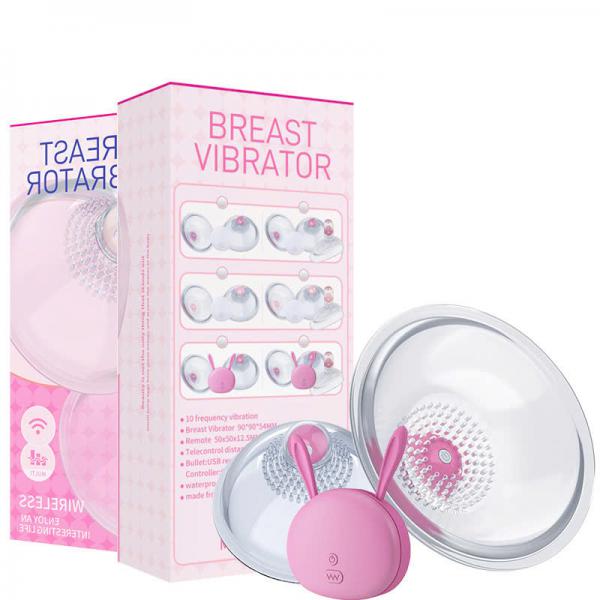 Máy Rung Massage Ngực Điều Khiển từ Xa BREAST VIBRATOR