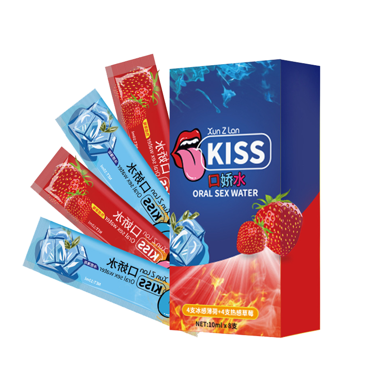 Nước tình yêu BJ mát lạnh hương bạc hà - Xun Z Lan Kiss Cool - Gói 10ml