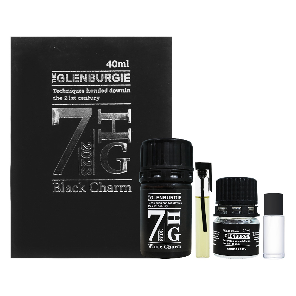 Set chai hít tăng khoái cảm Popper P.R.C Glenburgie 7HG Black Charm - Chai 40ml + 20ml